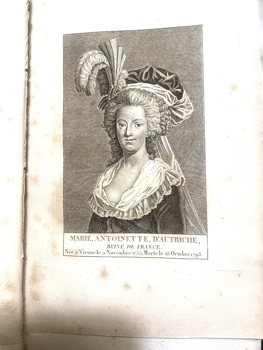 Très Rare In 8 Du Procès De Louis XVI , De Marie Antoinette , Marie Elisabeth Et Phi. d'Orléans-photo-1