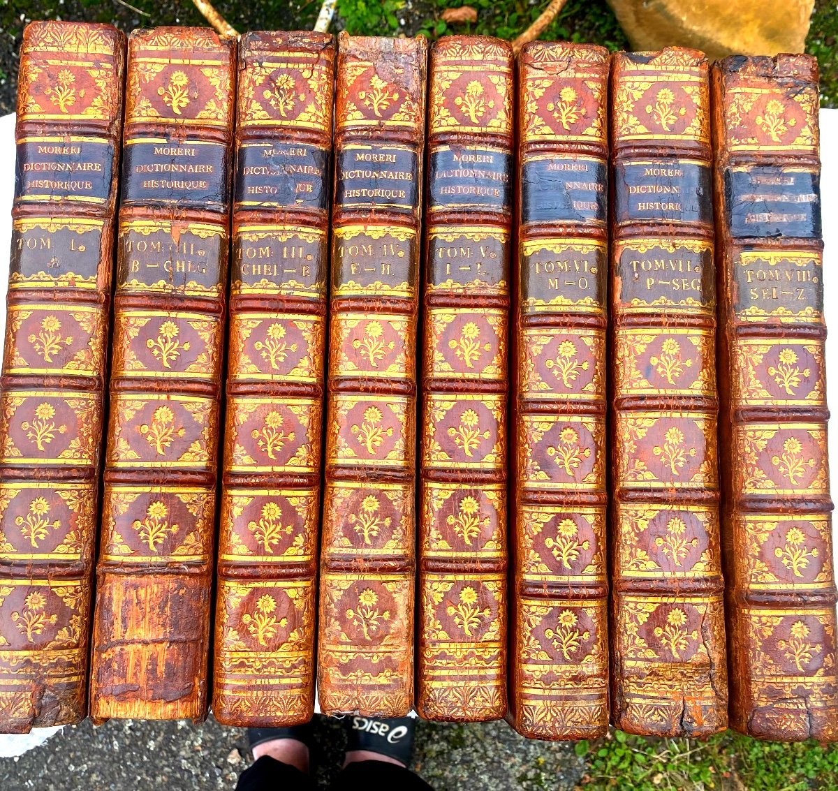 Prestigieuse Provenance "8 Vol. In Folio" Chiffre Couronné  De Marie-Antoinette Archiduchesse -photo-4