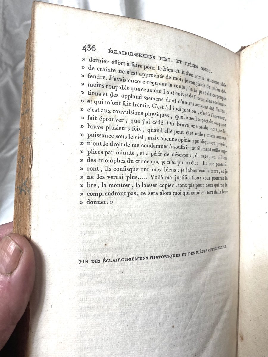 Bailly's Memoirs On The French Revolution With Notes By Ms. Berville And Barrière. 1821-photo-7