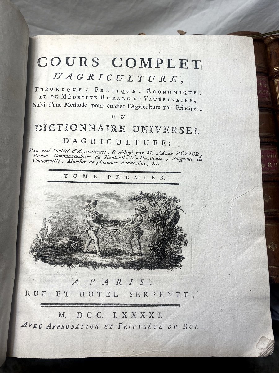 Cour Complet d'Agriculture, Ou Dictionnaire Universel d'Agriculture ; Rédigé Par l'Abbé Rozier-photo-2