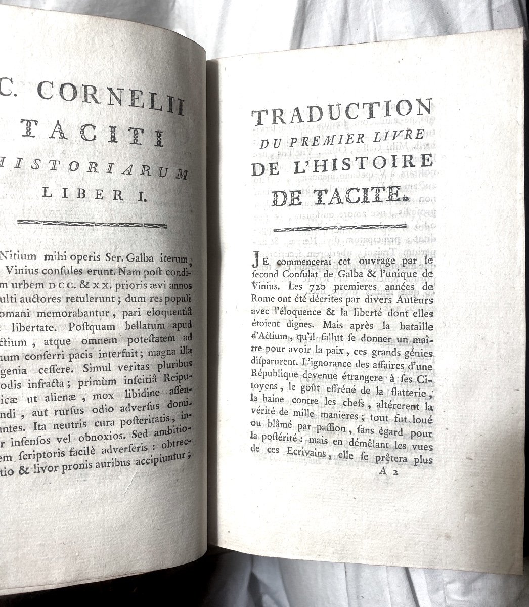 Rare En 7 Volumes In 8 état De Neuf: "Oeuvres Posthumes De Jean-jacques Rousseau" A Genève 1781-photo-3