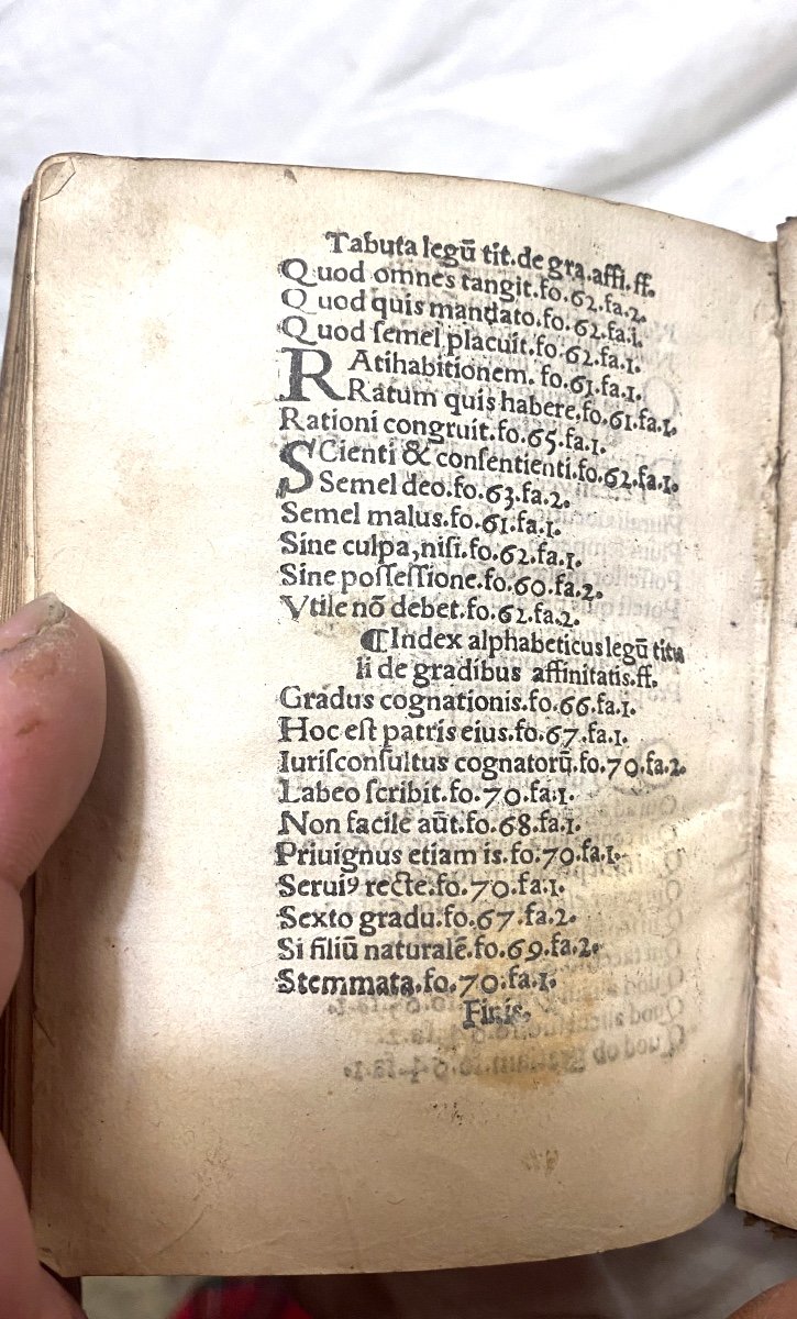 Très Rare Petit Incunable Vers 1500 : In Hoc Enchiridio dans Sa Reliure De La Fin Du 15 /16 ème-photo-8