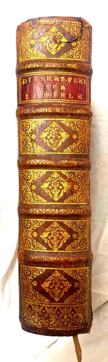  Beautiful Binding Of The 17th 'preliminary Dissertation Or Prolegomena On The Old Testament. 1699