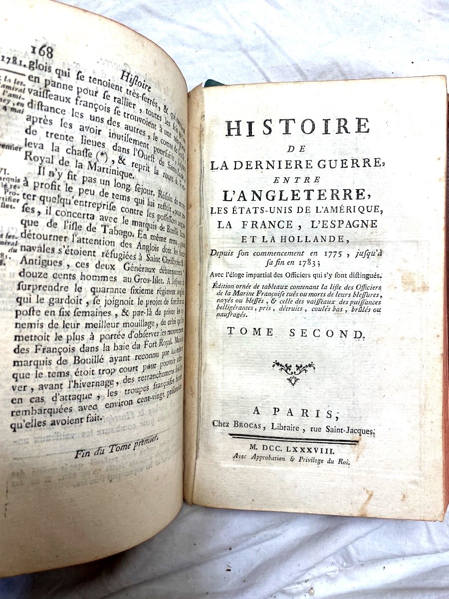 Volume In 8 From 1788: History Of The Last War Between England, The United States &c...-photo-3