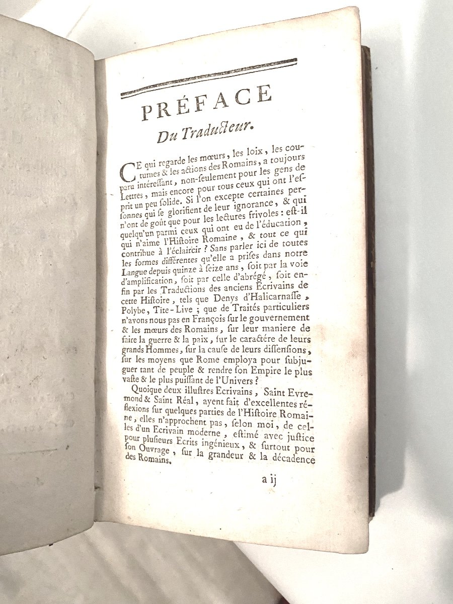 A Beautiful Volume In 12: Abridged Explanation Of The Customs And Ceremonies Of The Romans”. Paris 18th-photo-2