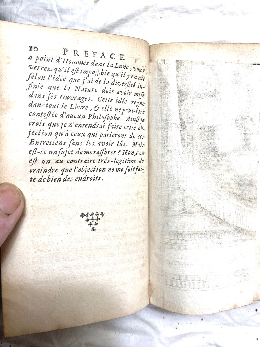 Famous "conversation On The Plurality Of Worlds" By Mr De Fontenelle. Paris 1724 & Div.-photo-6