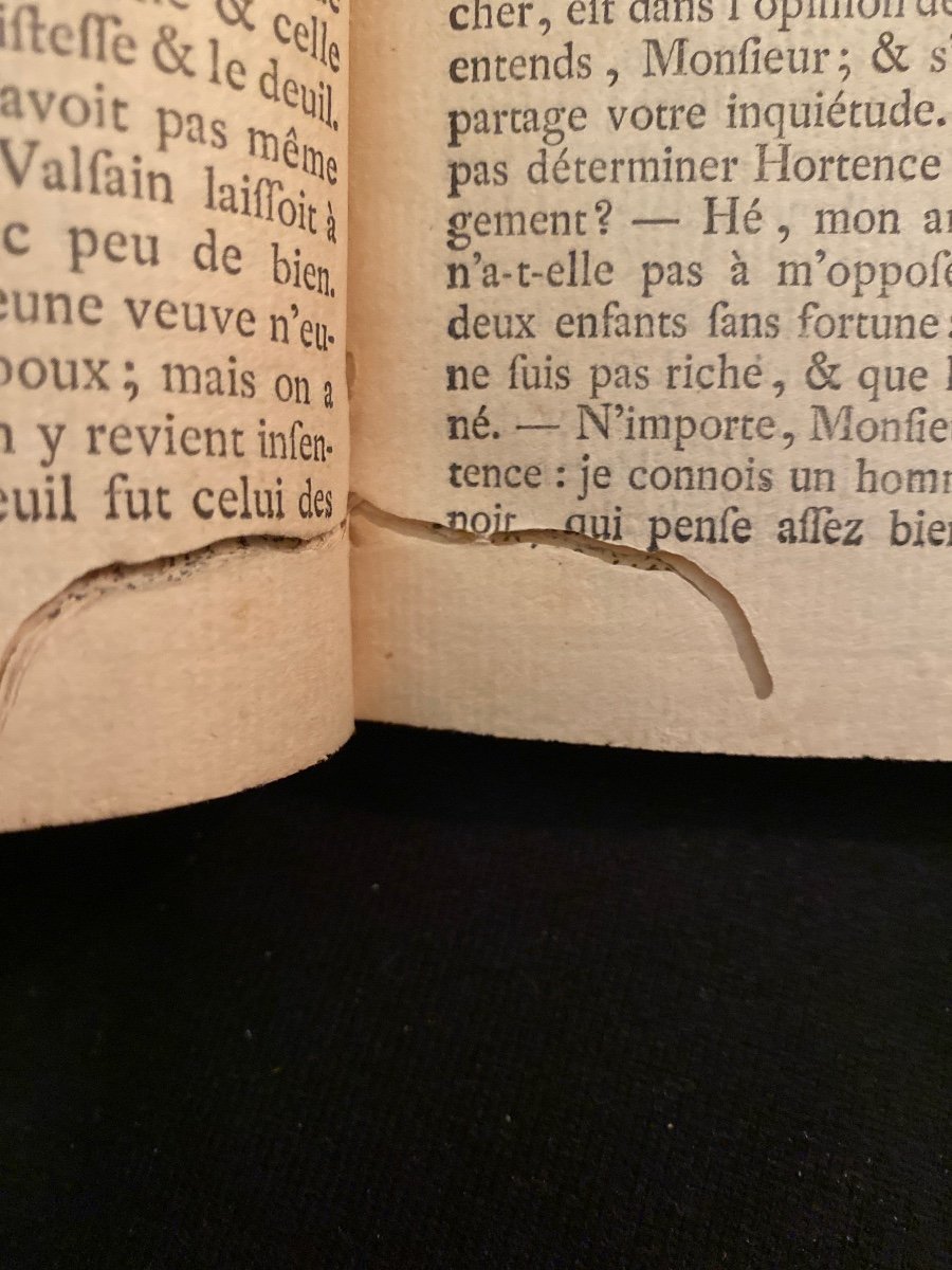 Belle édition Des "contes Moraux", Par M. Marmontel De 1766 En Demi Maroquin Rouge Fin  à Paris-photo-8