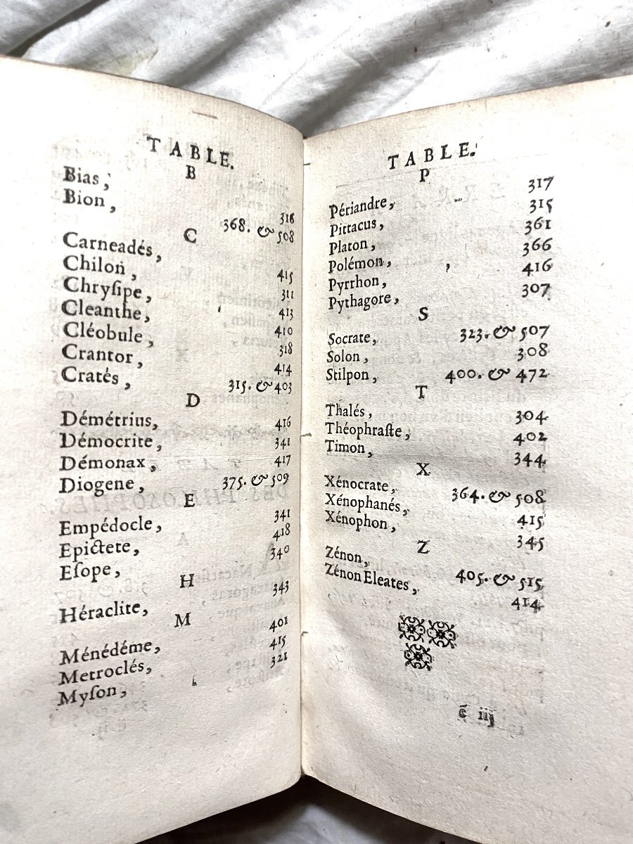 Strong Vol. In 12 With The Coat Of Arms In Paris 1664. "the Apophthegms Of The Ancients" Taken From Plutarch-photo-7