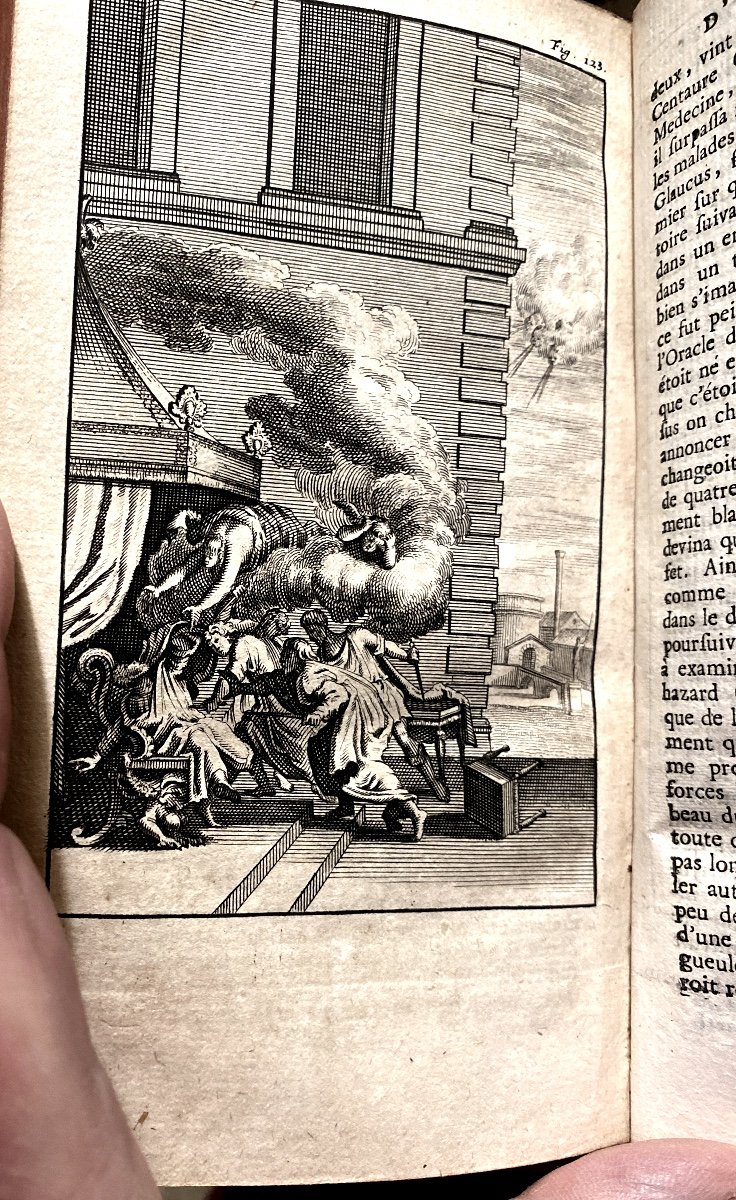 "les Métamorphoses d'Ovide" Traduites En Français.r Mr Du-ryer . 4 Volumes In 12 Illustrés 18èm-photo-8