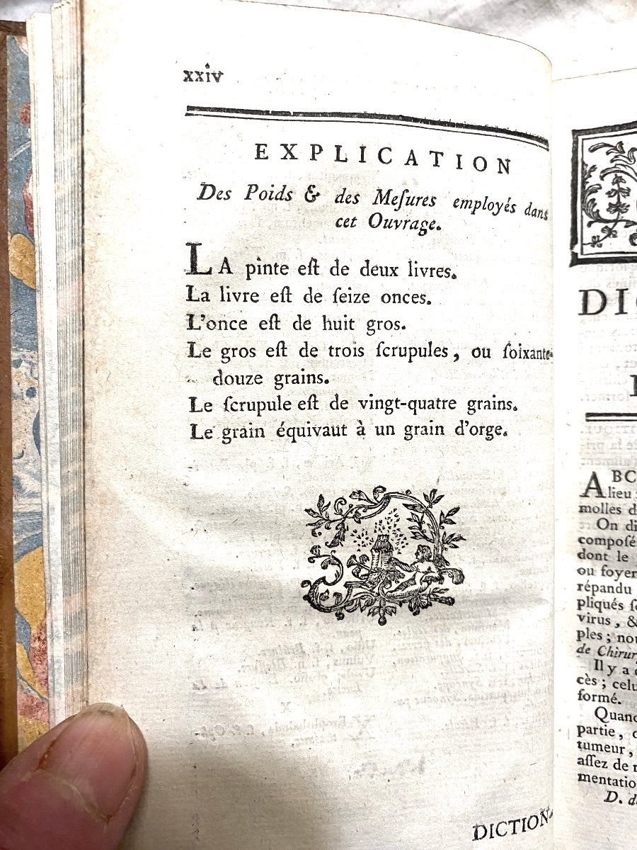 3 Beaux Forts Vol. In 12 :"dictionnaire Portatif De Santé" , Par M... & B... A Paris 1783 , 5èm-photo-5