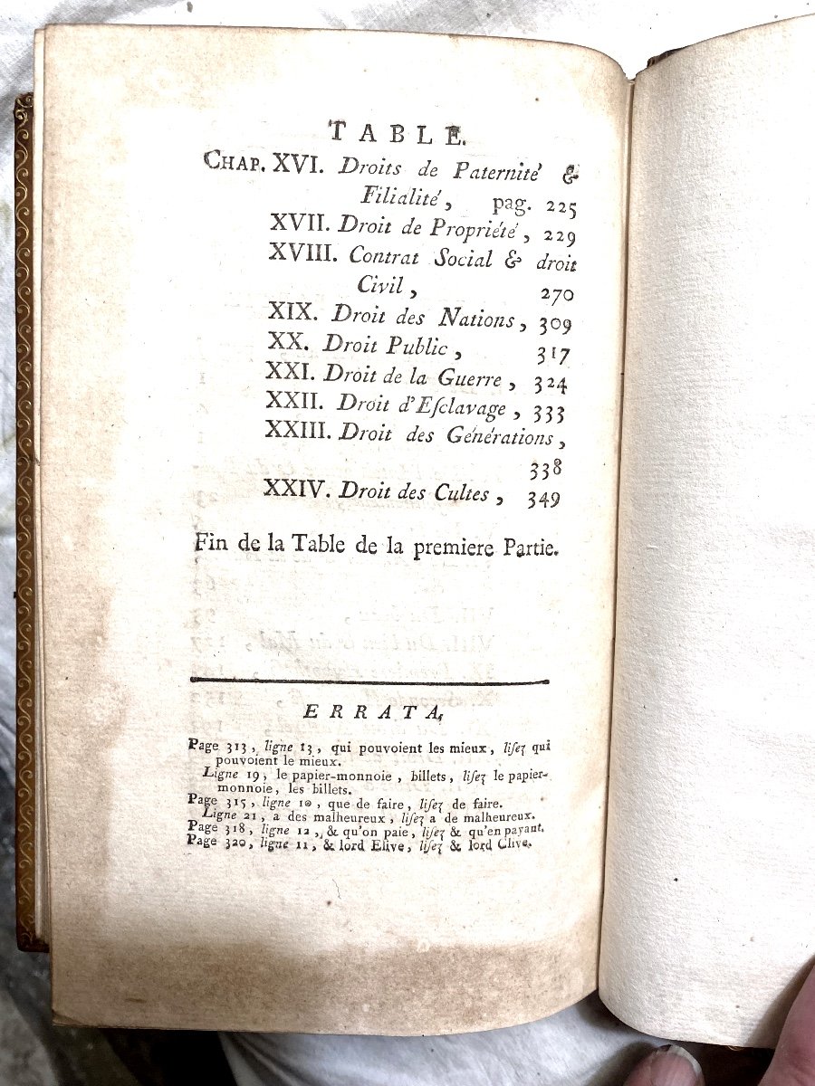 In Two Beautiful Vol. In8 ":principles Of Natural Philosophy", In Geneva 1787-photo-4