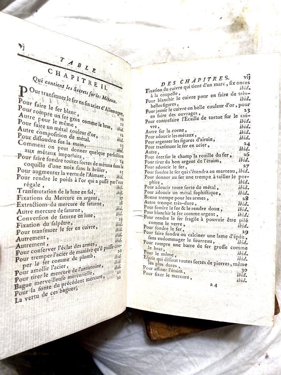  Fine Copy: "secrets Concerning Arts And Crafts", 2 Volumes. In 12, In Brussels 1760-photo-2