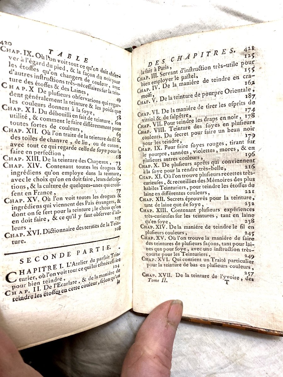  Fine Copy: "secrets Concerning Arts And Crafts", 2 Volumes. In 12, In Brussels 1760-photo-8