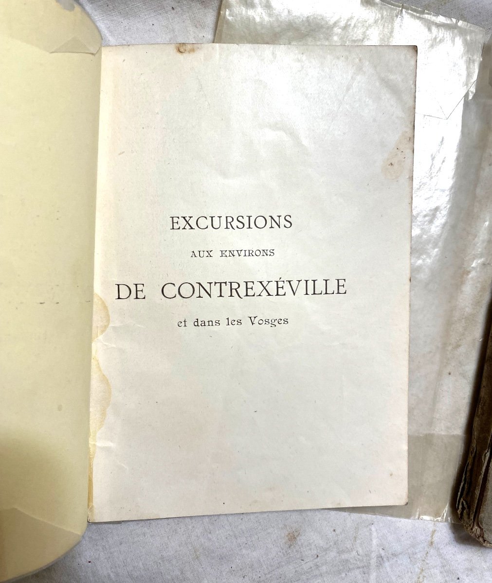  Vol. De Thermalisme ,Couverture d'Attente: " Mémoire Chimique Et Médicinal Eaux Contrexéville"-photo-6