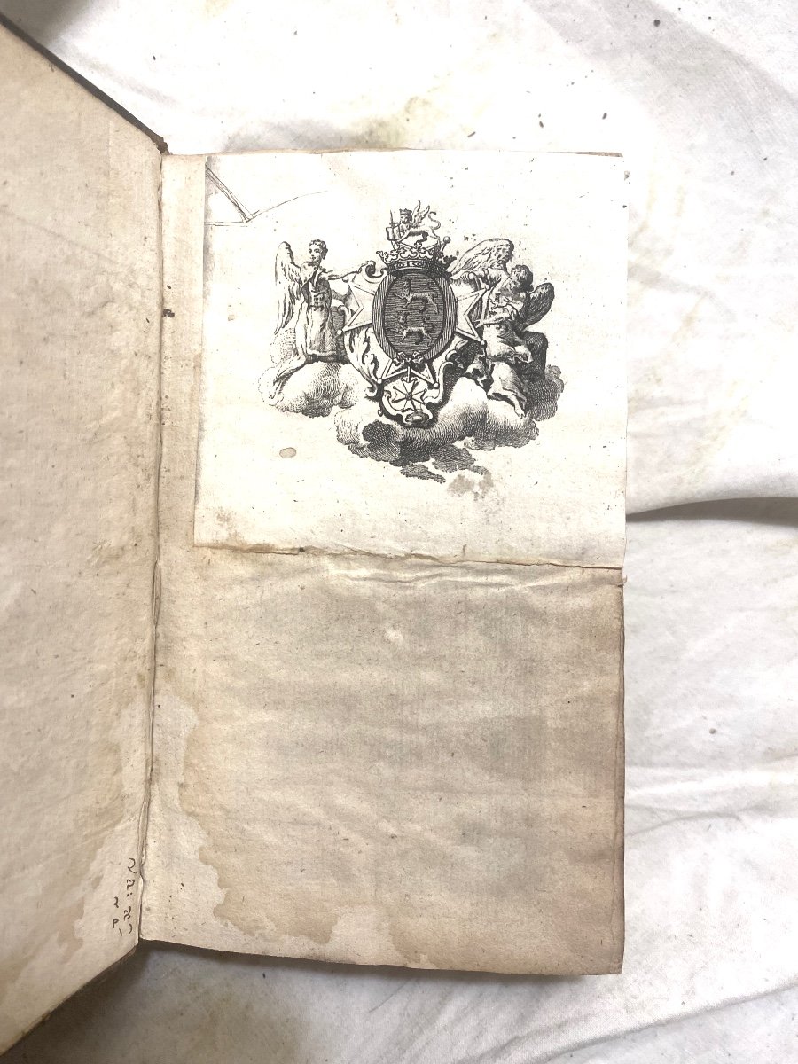 Beautiful Vol. In 12, Printed In Amsterdam In 1700: "history Of The Favorites.." Under Several Reigns-photo-4