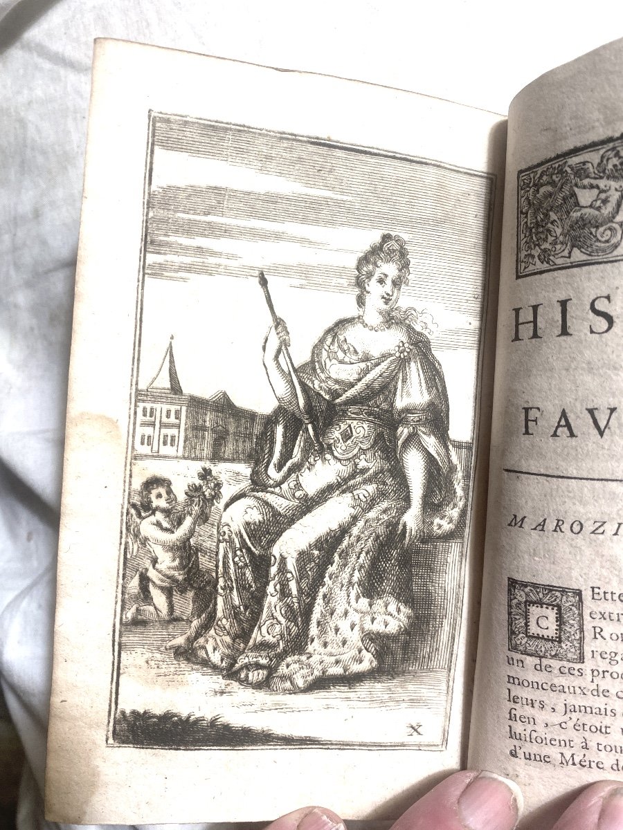 Beautiful Vol. In 12, Printed In Amsterdam In 1700: "history Of The Favorites.." Under Several Reigns-photo-7