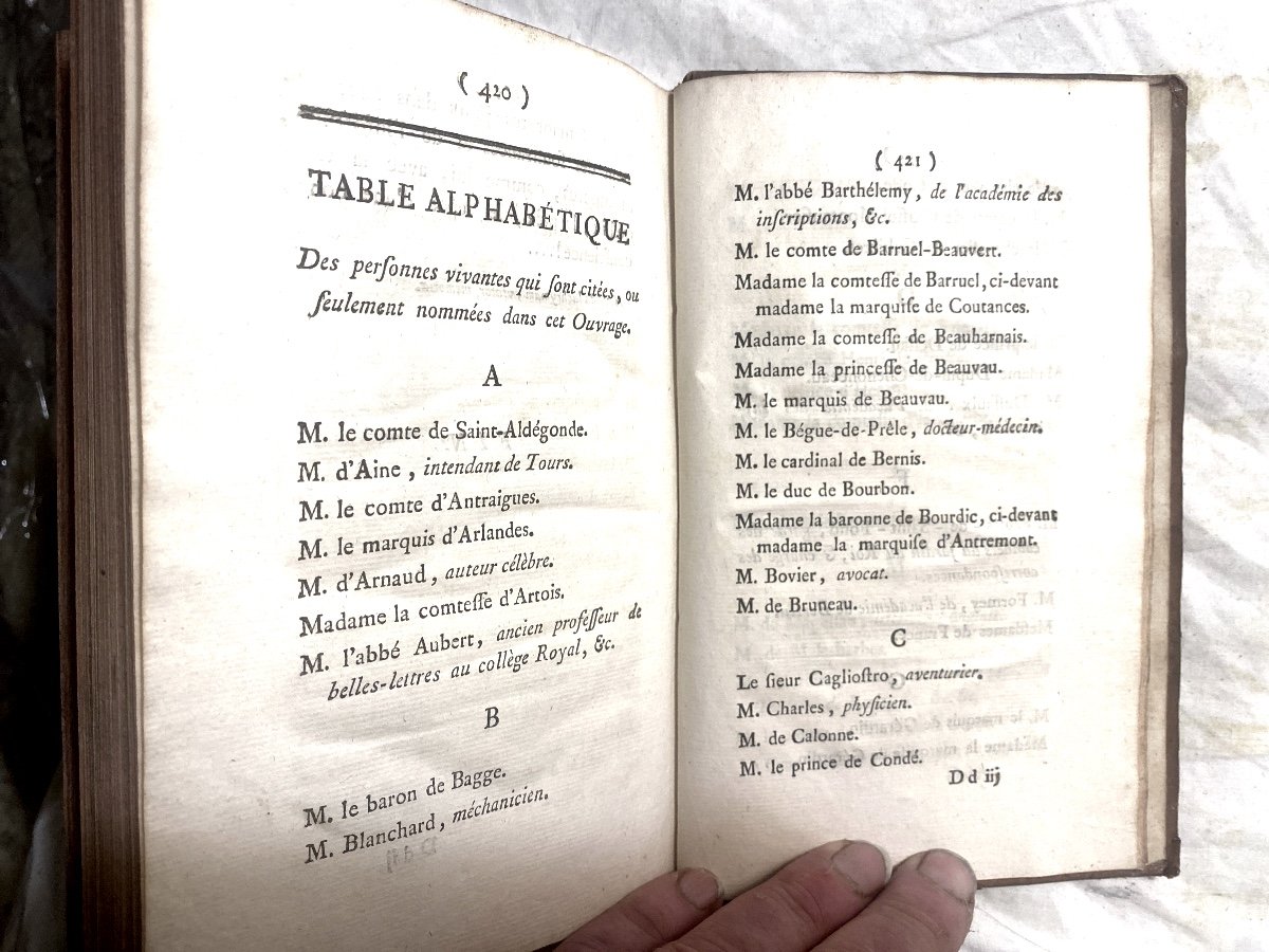 "life Of Jj Rousseau" Rare Analysis By Mr. Count Of Barruel-beauvert. In London & Paris 1789-photo-5