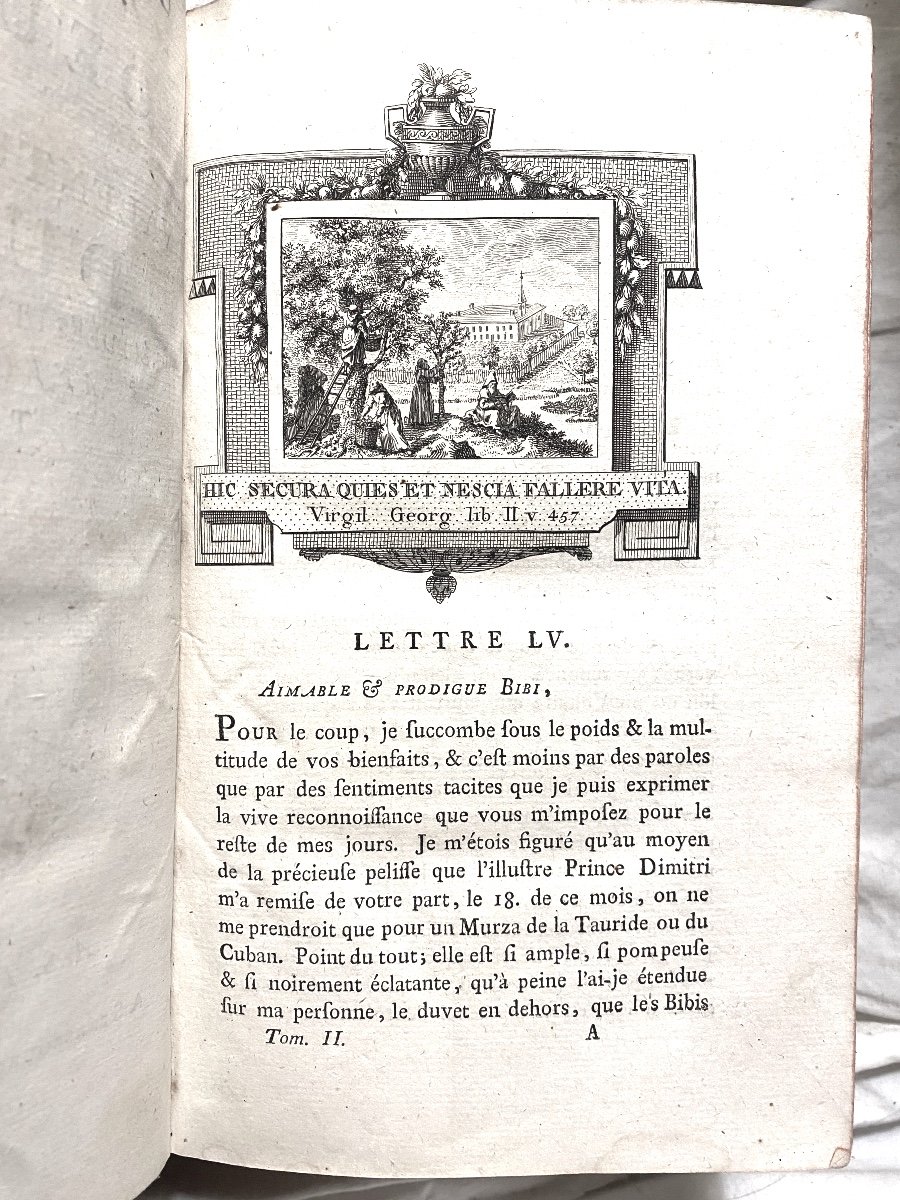 Works Of Valentin Jamerai Duval, Preceded By Memoirs Of His Life, St. Petersburg 2 Vol. 1784-photo-3