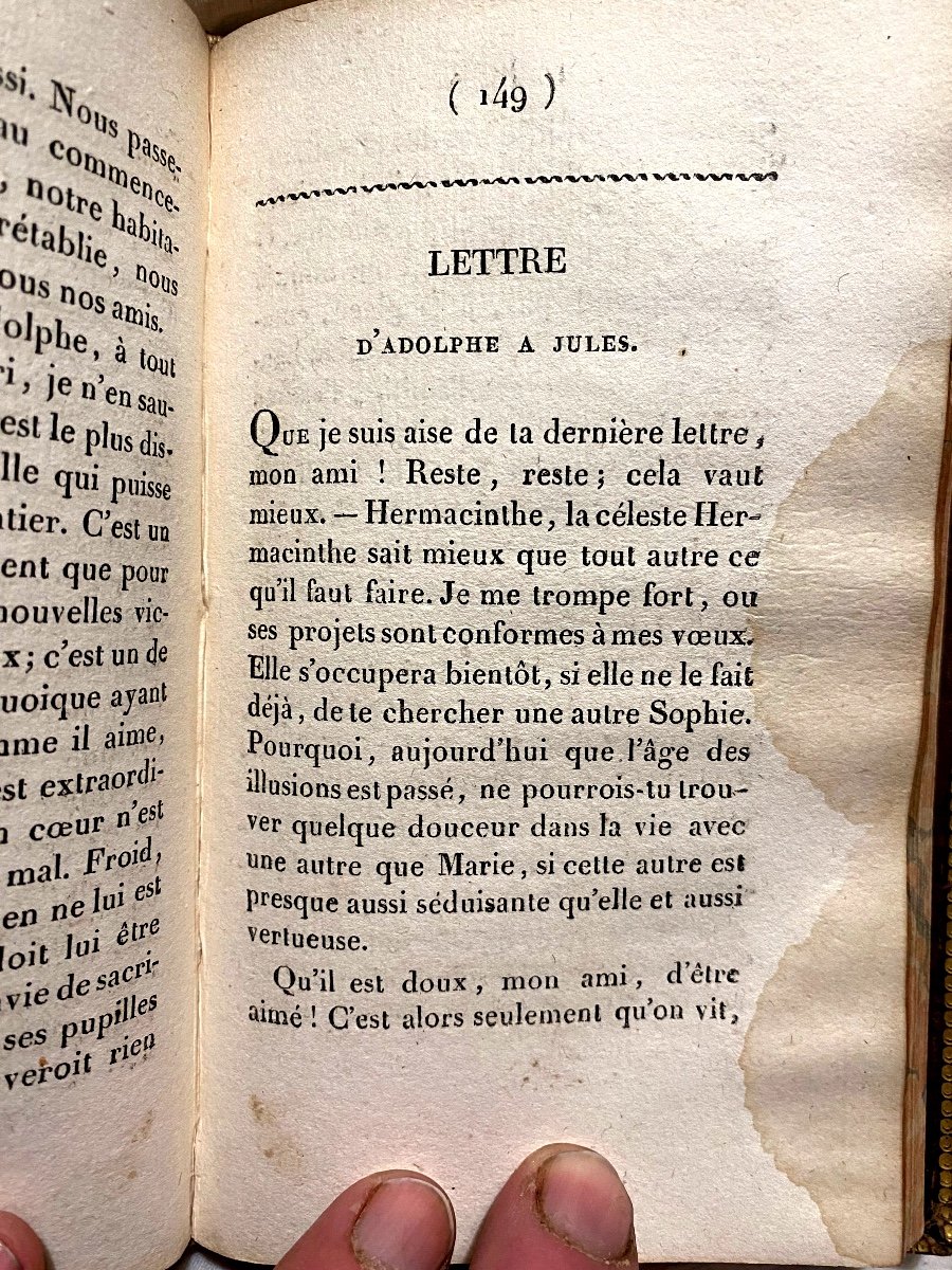 3 Superbes Vol. 1er Empire " Roman De Louis Bonaparte" ( 1778-1846)" Marie Ou Les Hollandaises"-photo-6