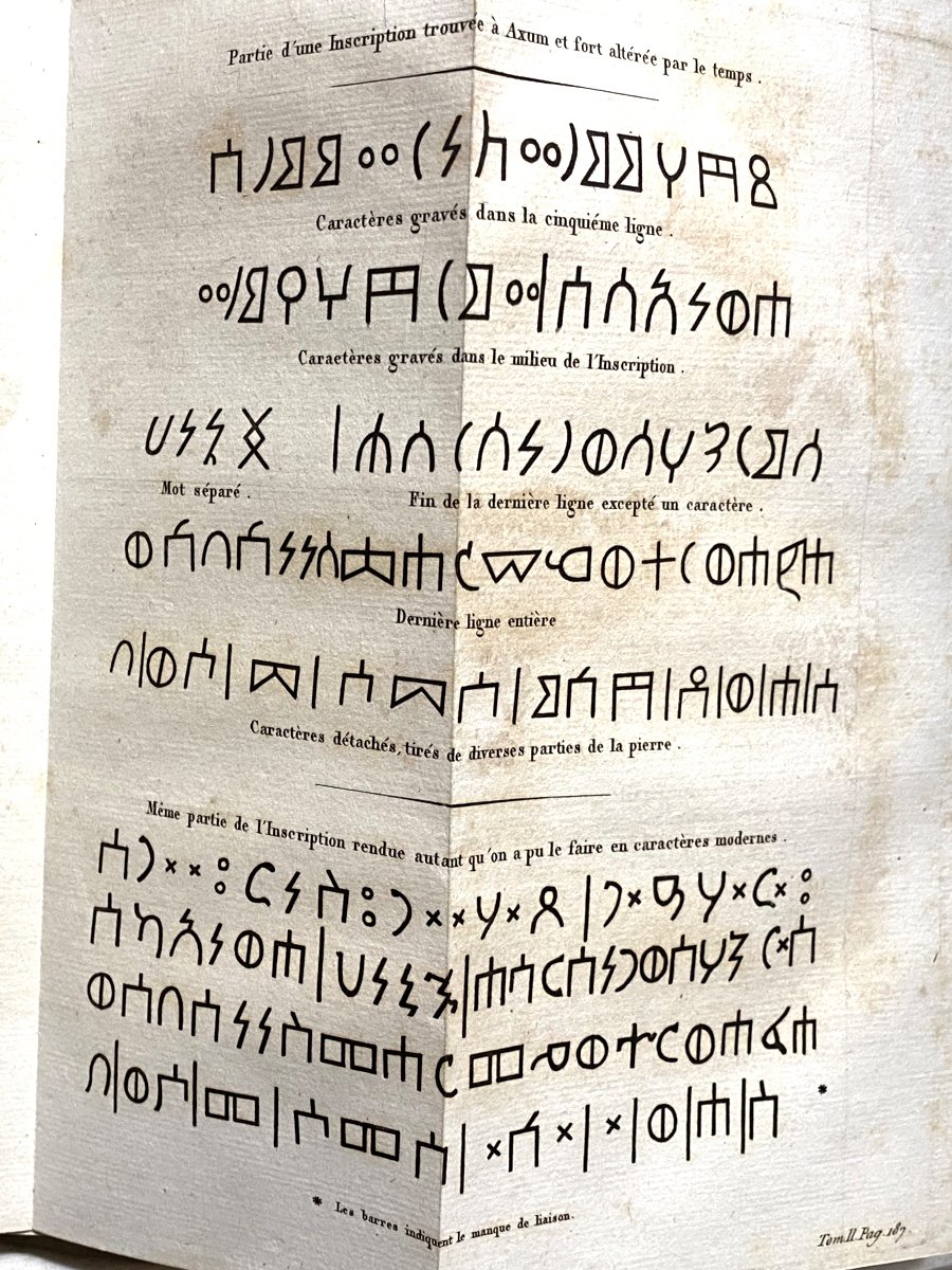 Travels In Abyssinia By Henry Salt In 2 Vols. In 8. In Paris At Magimel 1816, Fine Copy.-photo-7