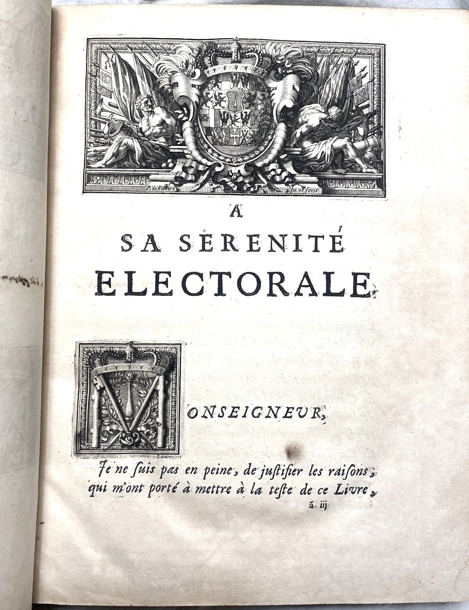 Bel In 4 In Paris1683 "the Caesars Of The Emperor Julian", Translated From Greek Illustrated With Medals-photo-2