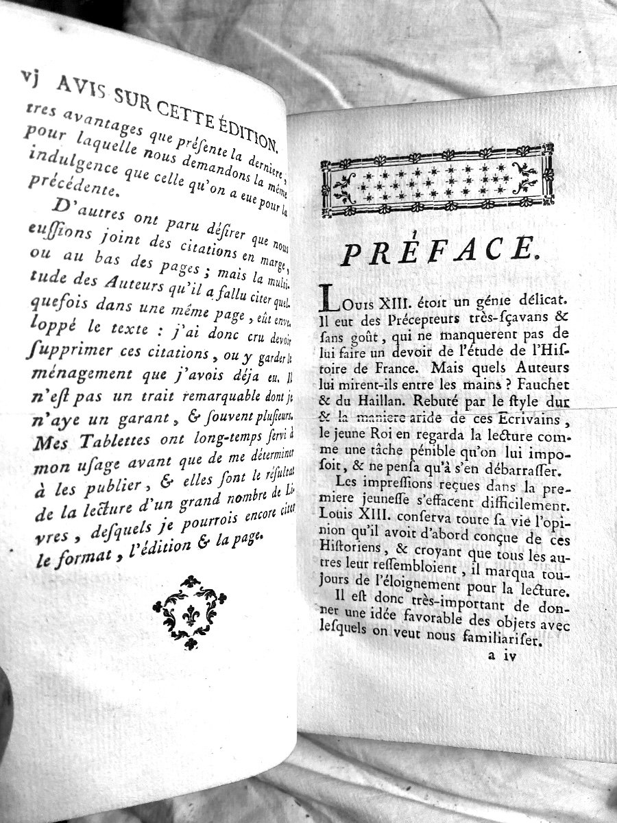 3 Vol. Aux Armes Tablettes Historiques Et Anecdotes Des Rois De France: De Pharamond / Louis XV-photo-4