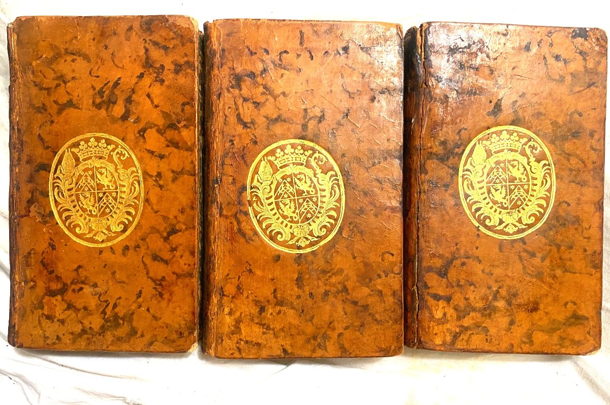 3 Vol. Aux Armes Tablettes Historiques Et Anecdotes Des Rois De France: De Pharamond / Louis XV