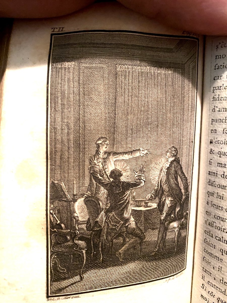 Rousseau "Julie Ou La Nouvelle Héloïse , Ou Lettres De Deux Amans"7 Vols.illustré  Londres 1781-photo-3