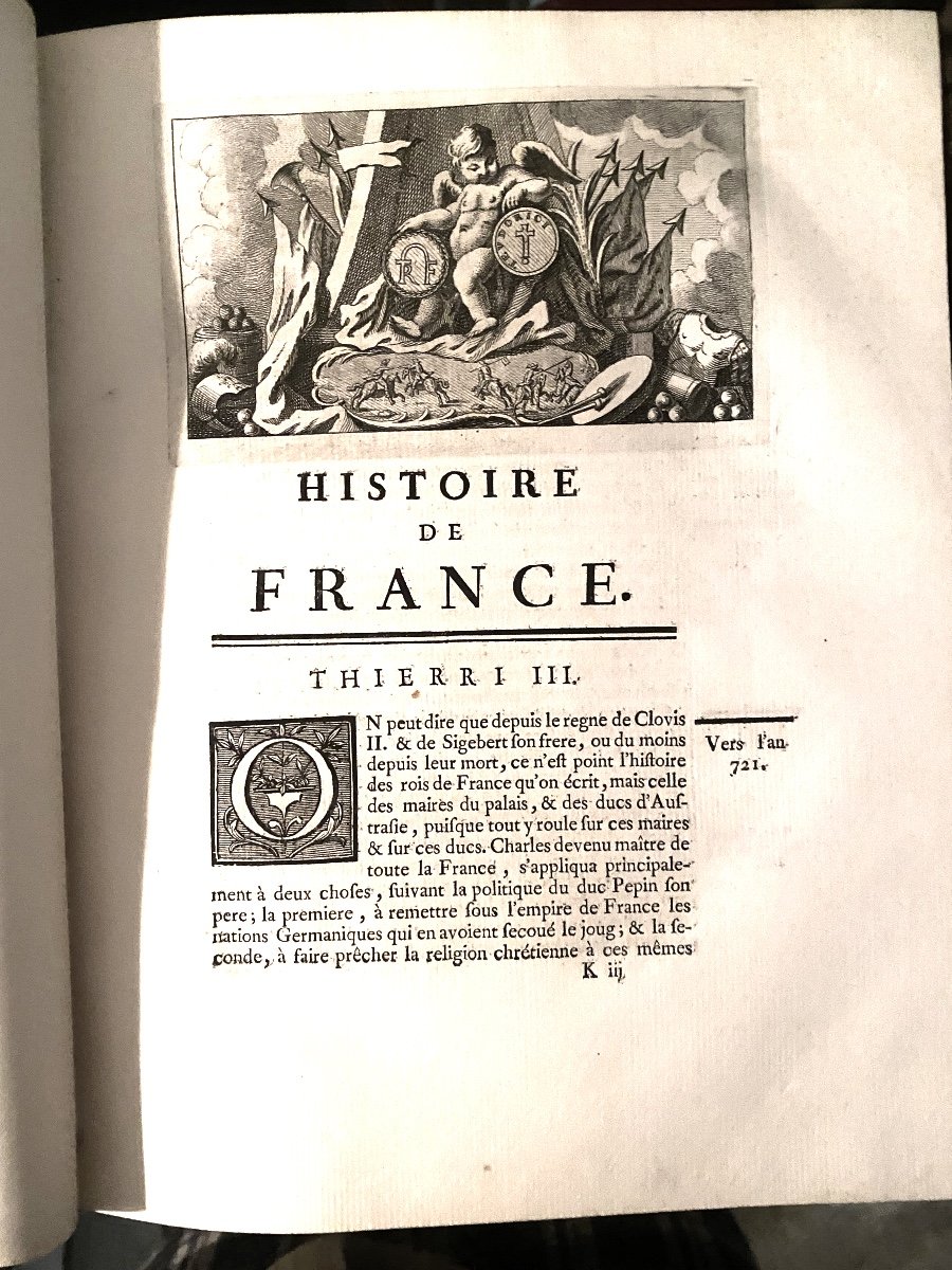 Histoire De France Depuis l'établissement De La Monarchie Française Dans Les Gaules 17 Vol In 4-photo-6