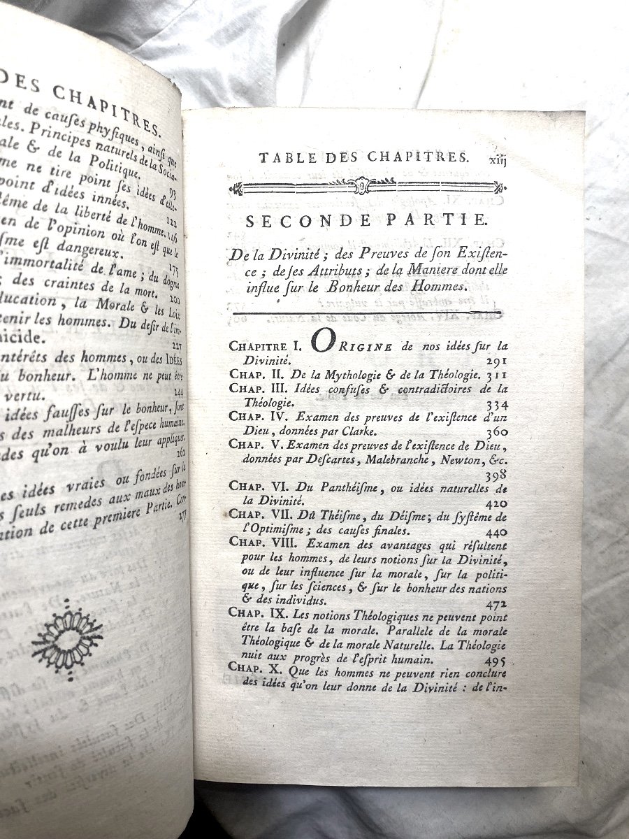 Le Vrai Sens Du Systême De La Nature . A Londres 1774 , Edition Originale: Helvetius /d'holbach-photo-5