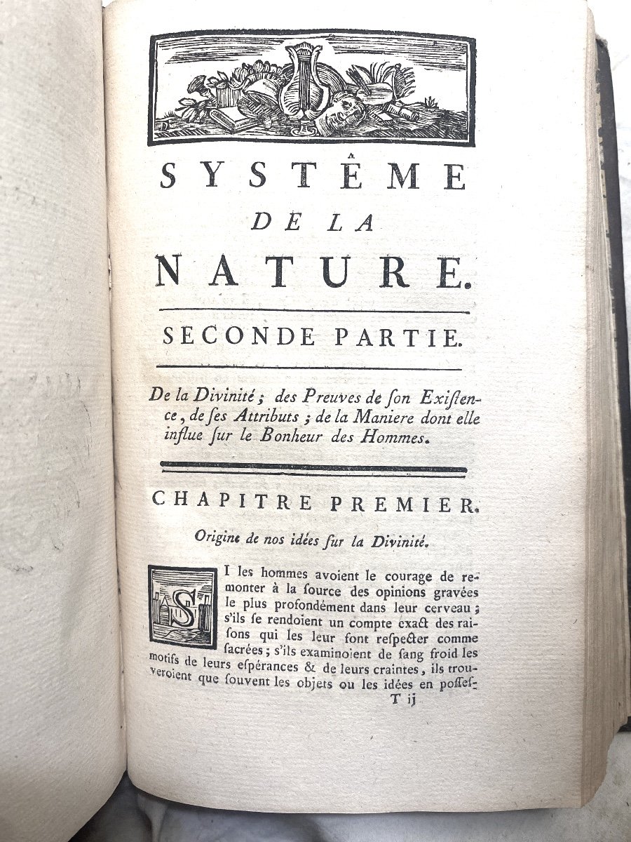 Le Vrai Sens Du Systême De La Nature . A Londres 1774 , Edition Originale: Helvetius /d'holbach-photo-7