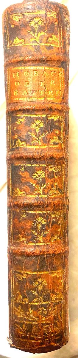 The Poems Of Horace, Translated Into French By Mr. Abbé Batteux; 1 Vol. In 12 Paris, 1758