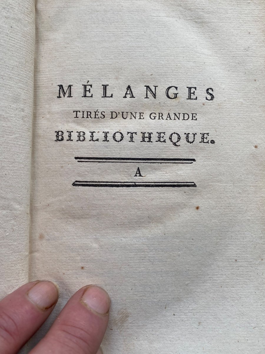 Bibliothèque Historique A l'Usage Des Dames, 24 Beaux Volumes In 8 Château des Ormes d'Argenson-photo-3