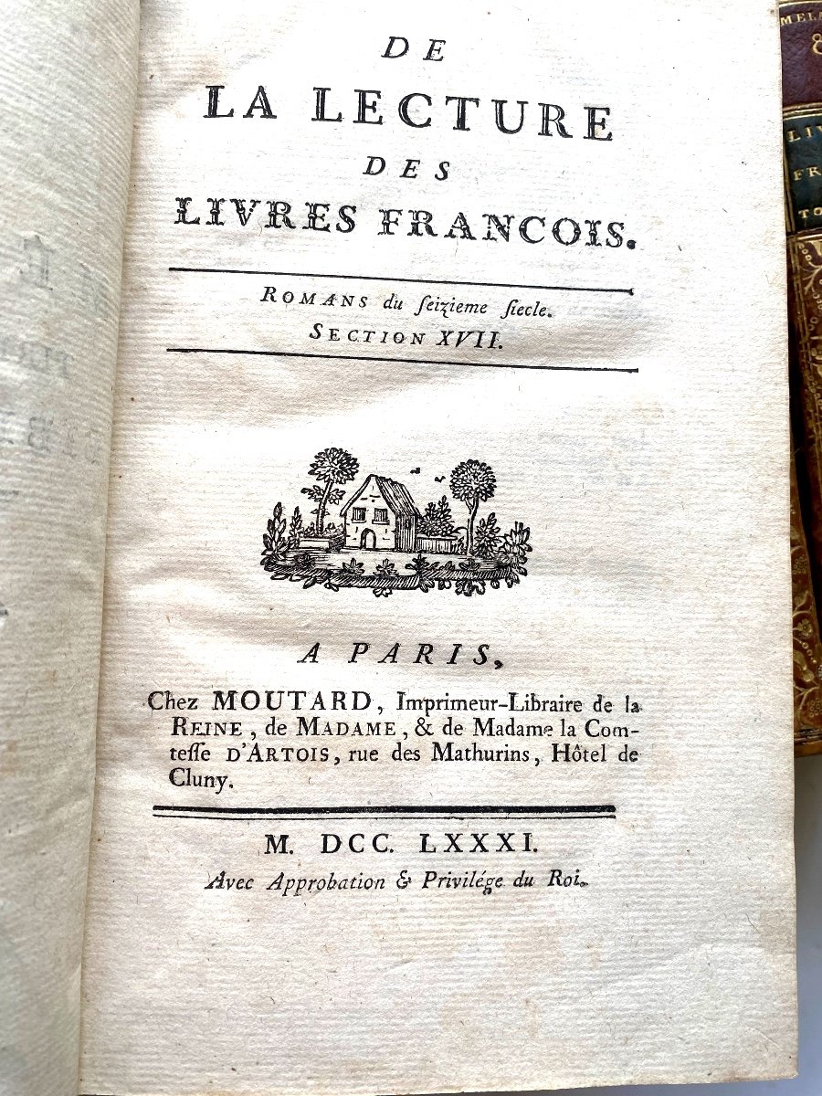 Bibliothèque Historique A l'Usage Des Dames, 24 Beaux Volumes In 8 Château des Ormes d'Argenson-photo-5