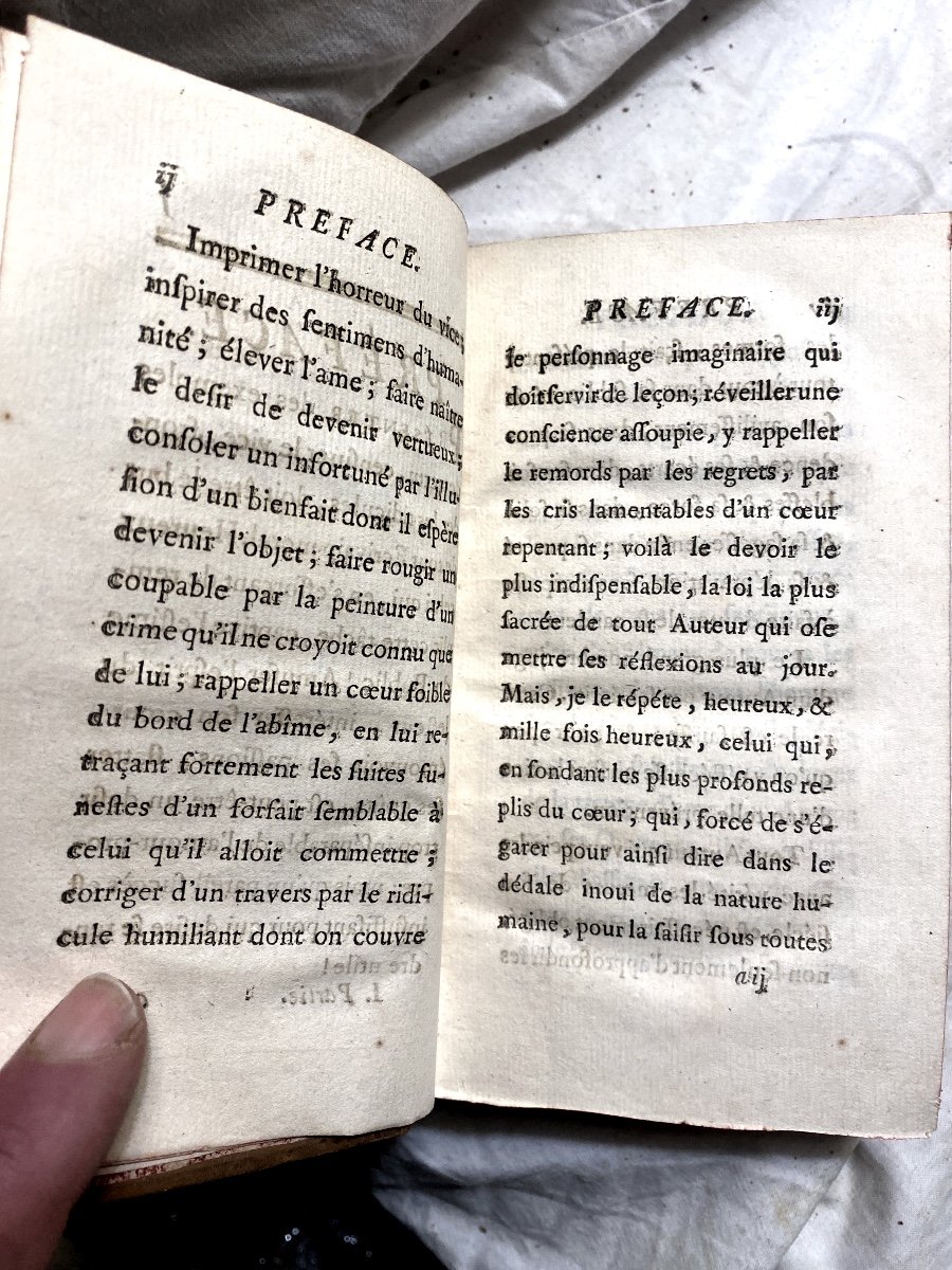 2 Vol. In 12 In Four Parts "letters From Colonel Talbert"; By Madame ***author Of Elisabeth.-photo-2