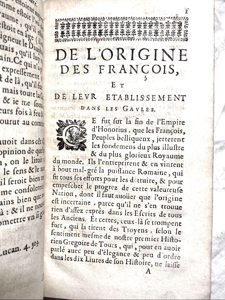 "histoire Des Roys De France Et Des Choses Plus Mémorables Qui Se Sont Passées Sous Leur Règne"-photo-6