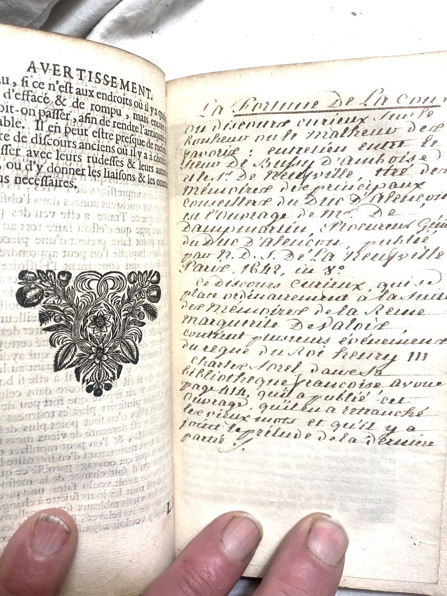 Dans Une Reliure Janséniste "Mémoires De Marguerite De Valois" , 1 Vol. In 12. à La Haye .1715-photo-7