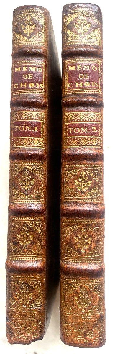 Mémoires Pour Servir A l'Histoire De Louis XIV , Par Feu M. l'Abbé De Choisy ; 2 Vol In 12 1727