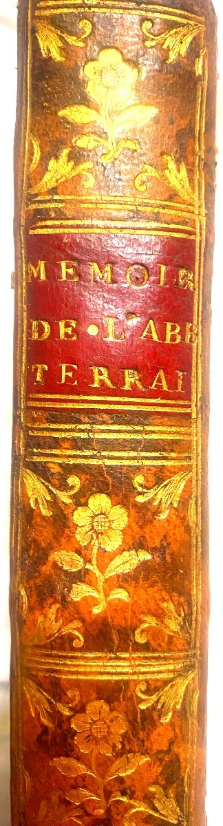 In Mint Condition Rare "memoirs Of Abbé Terray" Controôler-general Of Finances London 1776-photo-4