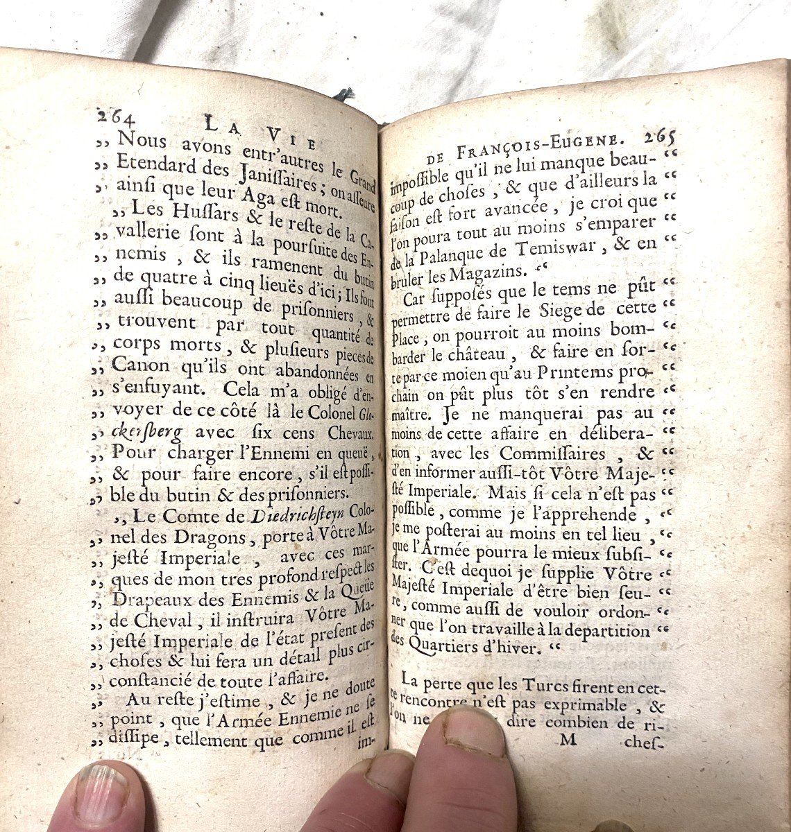 "la Vie Du Prince Eugène De Savoie", Maréchal De Camp Général Des Armées De l'Empereur, 1703 .-photo-7