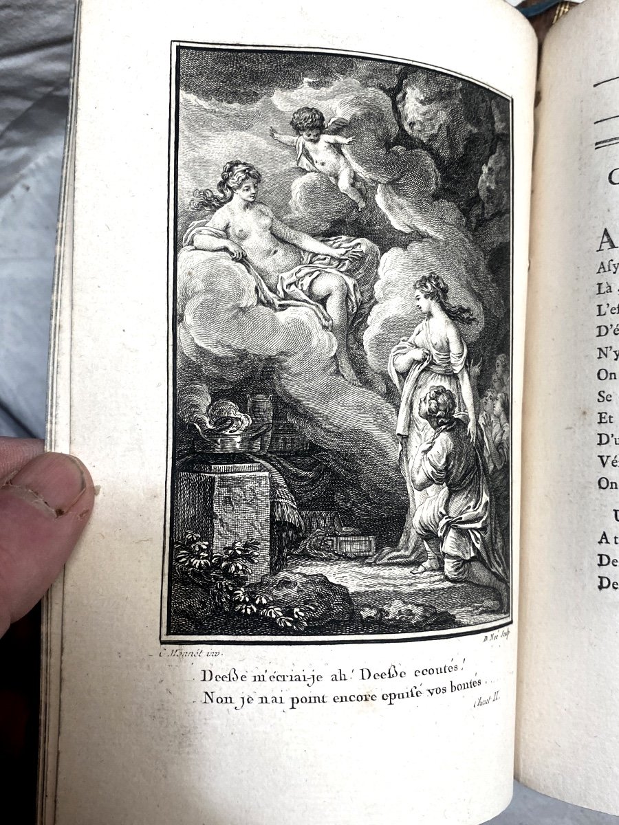 2 Strong Vol. In 8, In Paris "works Of Colardeau". From The French Academy, Illustrated From 1779-photo-6