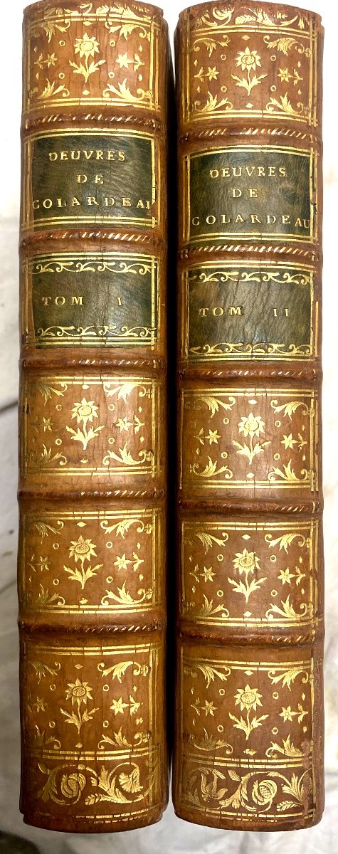 2 Strong Vol. In 8, In Paris "works Of Colardeau". From The French Academy, Illustrated From 1779