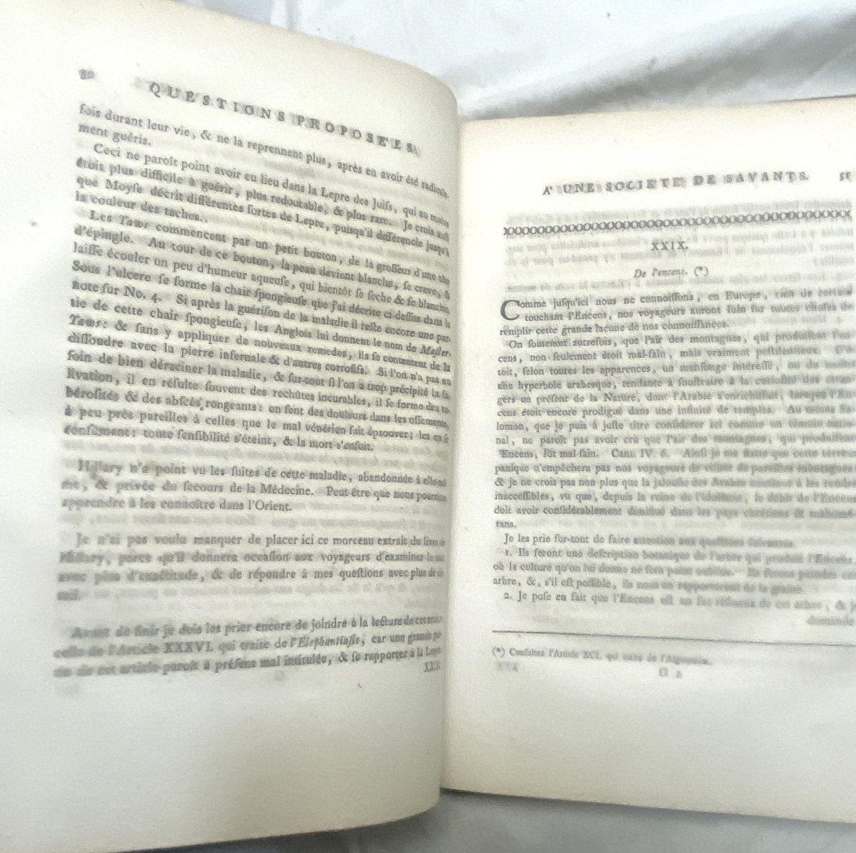 Fascination Of The Middle East From 1774 "questions On A Trip To Arabia By Mr. Michaélis" 1 Vol.-photo-5