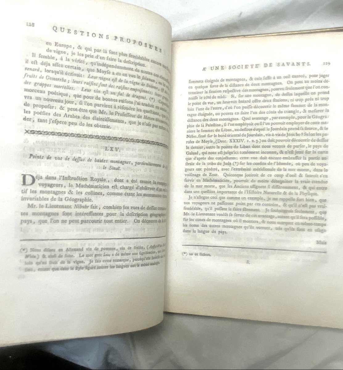 Fascination Of The Middle East From 1774 "questions On A Trip To Arabia By Mr. Michaélis" 1 Vol.-photo-6