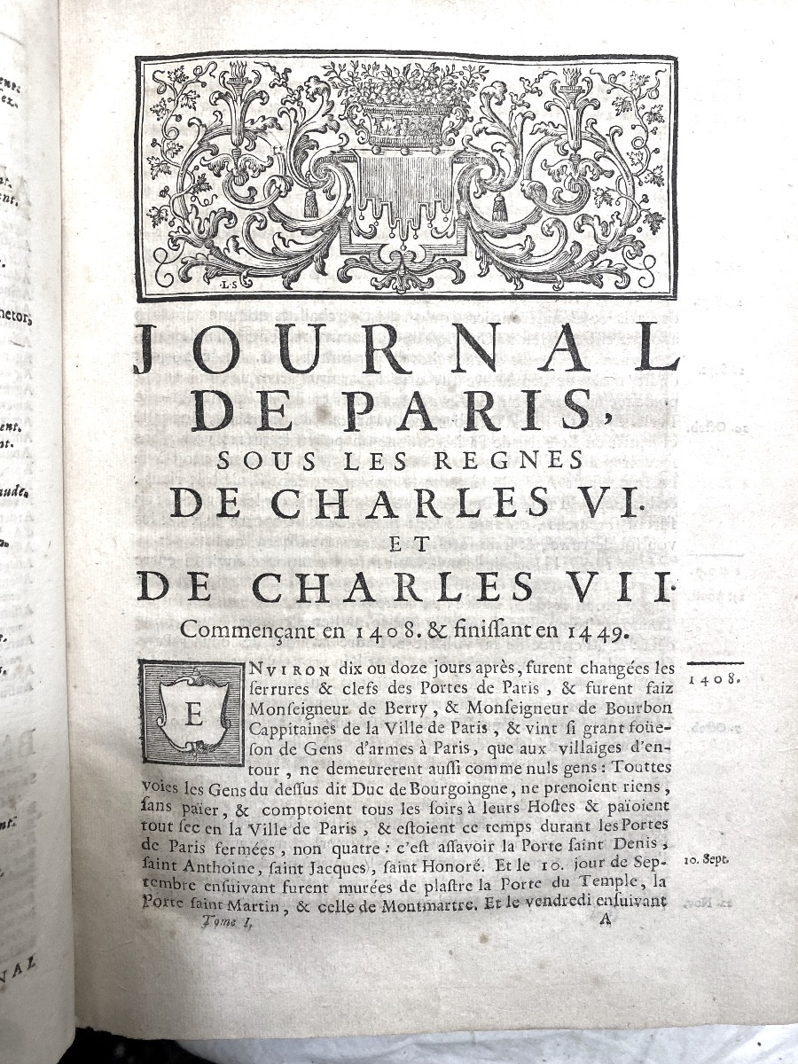 Memoirs To Serve The History Of France And Burgundy Containing A Journal Of Paris 1729.-photo-4