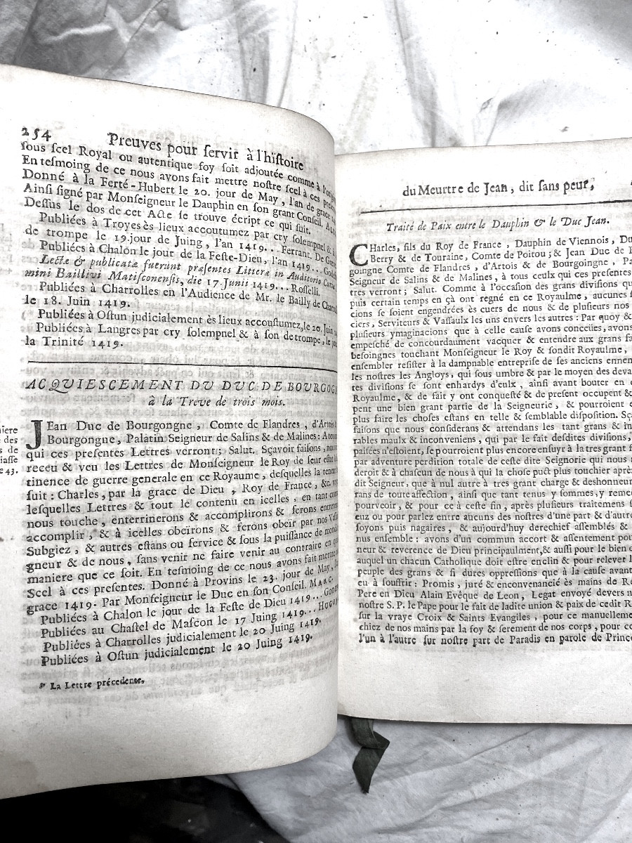 Memoirs To Serve The History Of France And Burgundy Containing A Journal Of Paris 1729.-photo-5