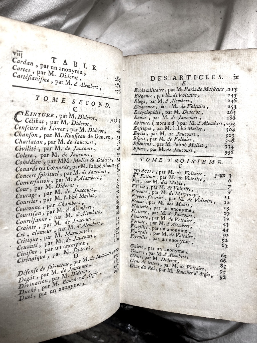  Série: "l'esprit De l'Encyclopédie ", Ou Choix Des Articles ,  5 Volumes In 12 . A Genève 1771-photo-4