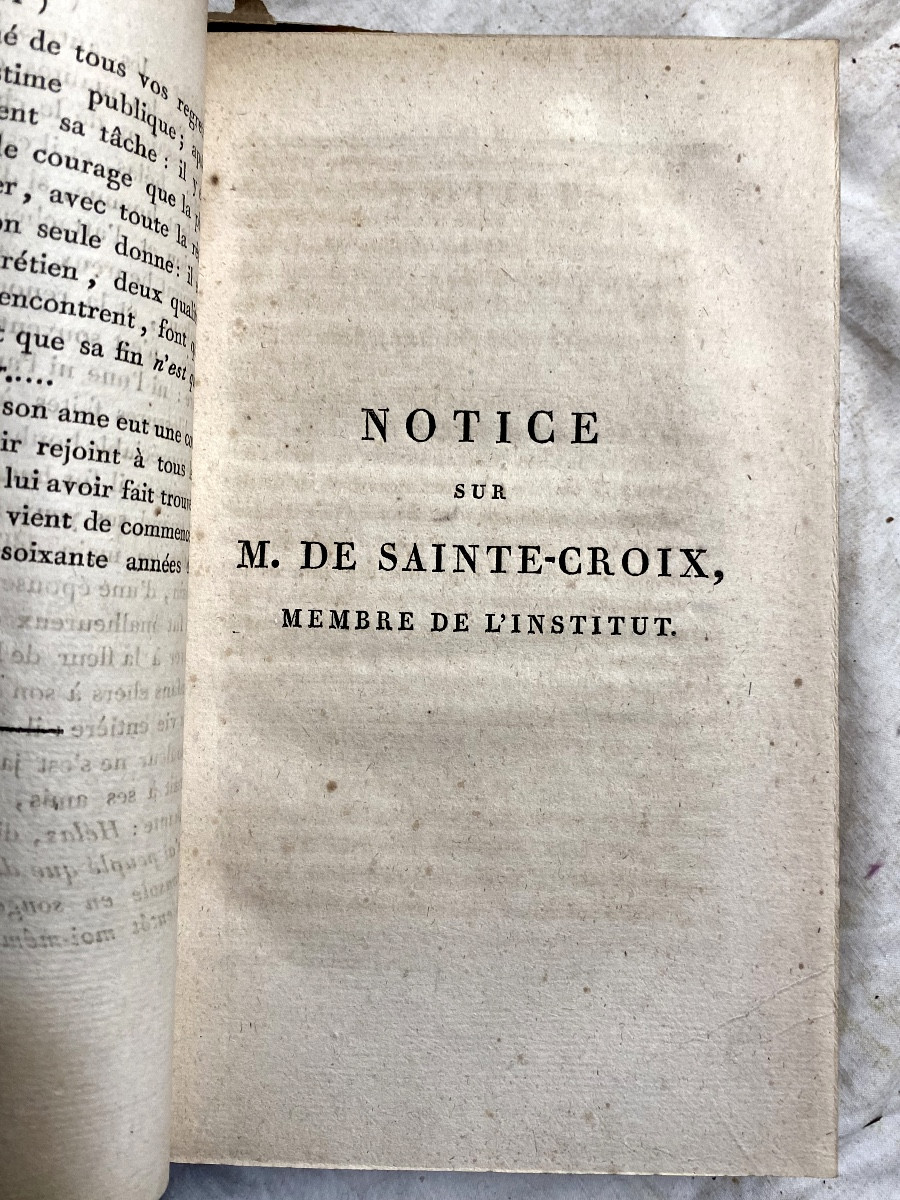 Important Recueil De 10 P 1800 à 1826 De Pièces Touchant l'Eglise 1 Vol. In 8 , Aux Armes 19ème-photo-2