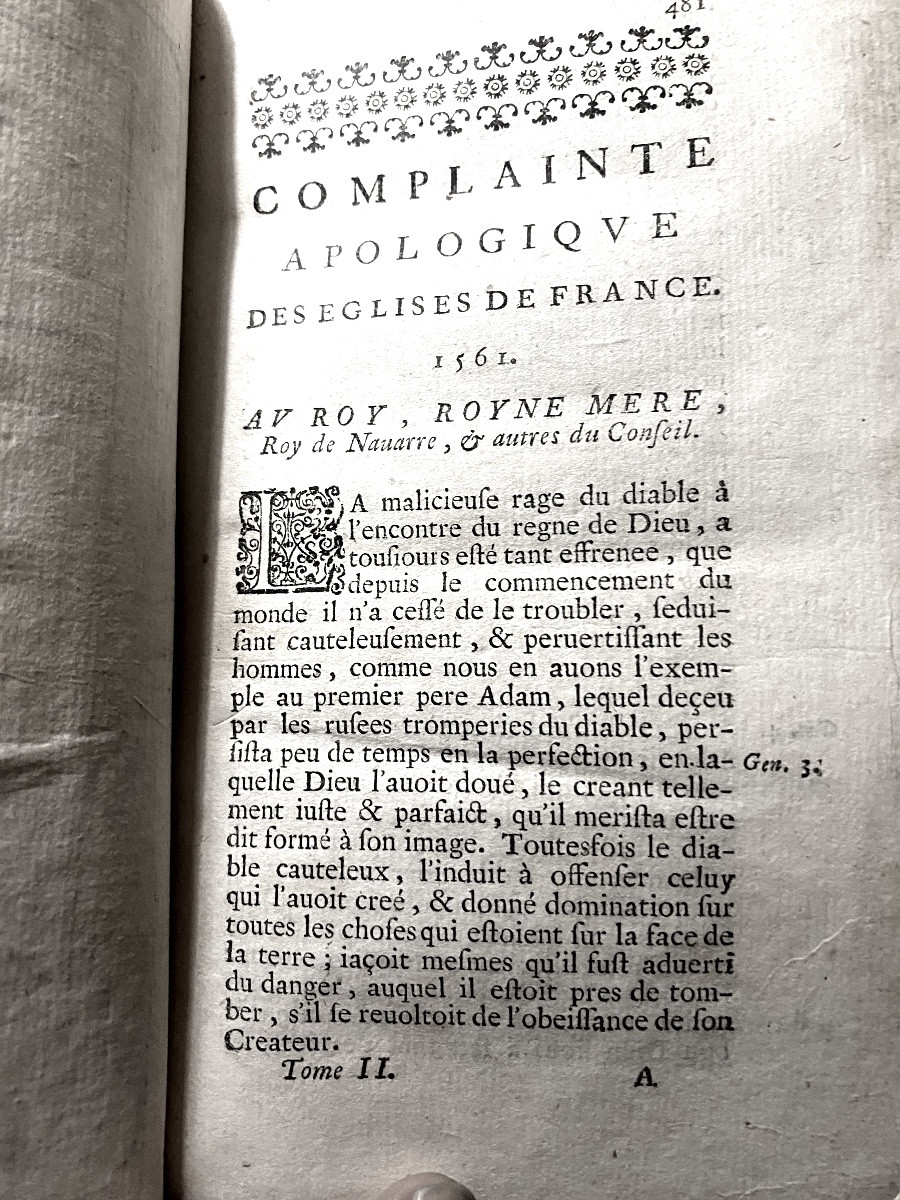  6 Vol. Memoirs Of Condé Or Collection To Serve The History Of France François II & Charles Ix-photo-3