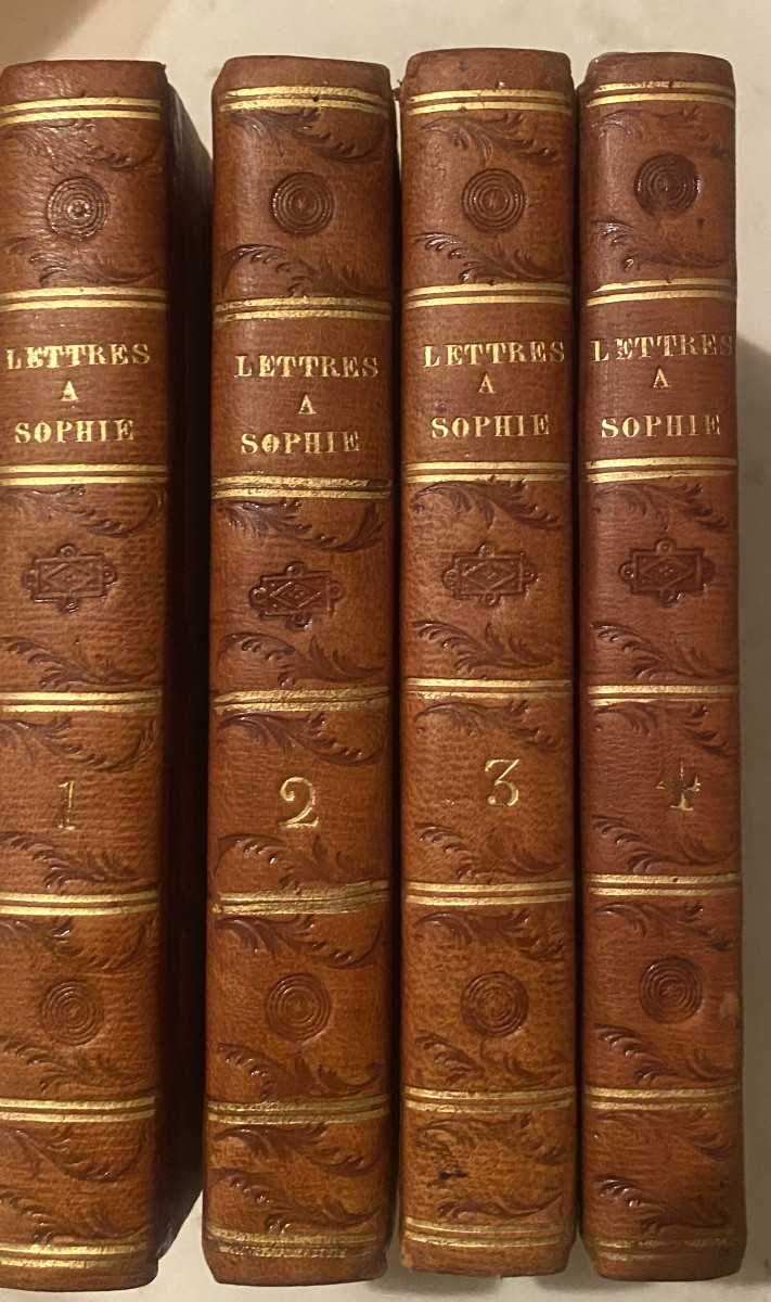 4 Vol. In 16 "letters To Sophie On Physics, Chemistry And Natural History", Lm Martin